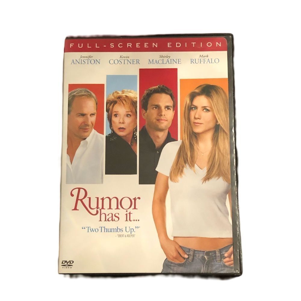 3 for $30 RUMOR HAS IT‎ - DVD Jennifer Aniston/Kevin Costner Full Screen …